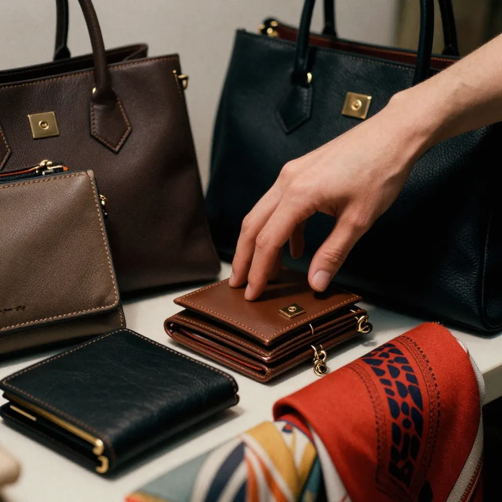 Billetera de cuero